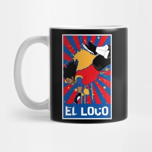 Colombia Soccer El Loco Higuita Vintage Football Mug